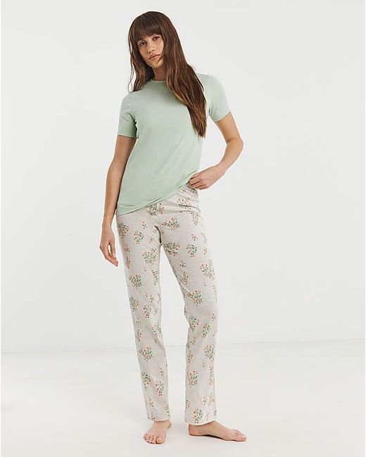 JD Williams Green Value Pj Set