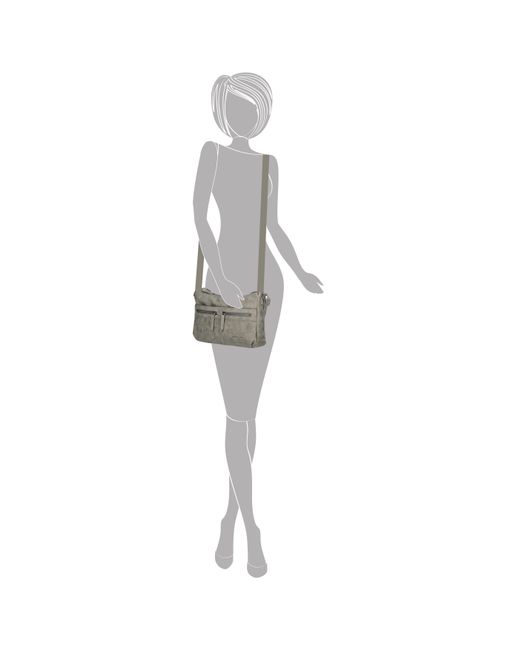 Enrico Benetti Gray Noumea Handbag