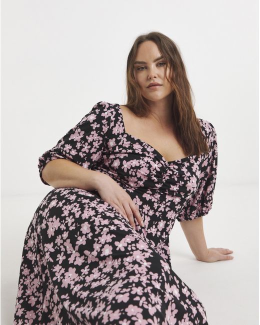Simply Be White Supersoft Midi Dress