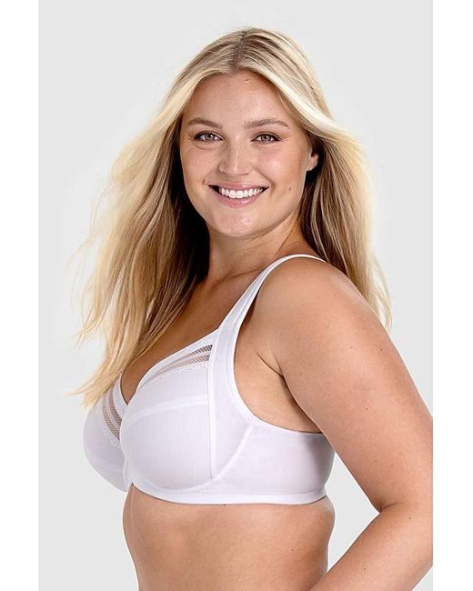 Miss Mary Of Sweden White Miss Mary Essence Underwired Bra