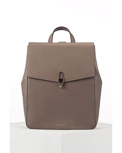 LUELLA GREY LONDON Brown Luella Hilda Laptop Rucksack