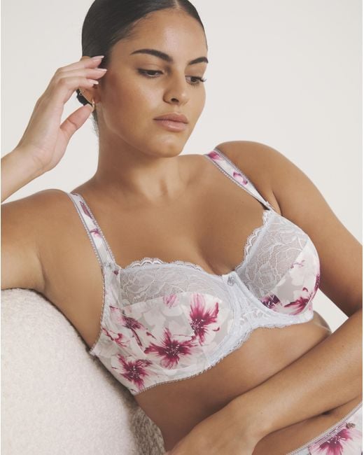 Fantasie Pink Pippa Full Cup Wired Bra Flower