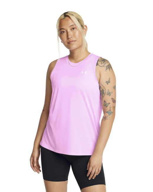 Under Armour Purple Tech Twist Tank
