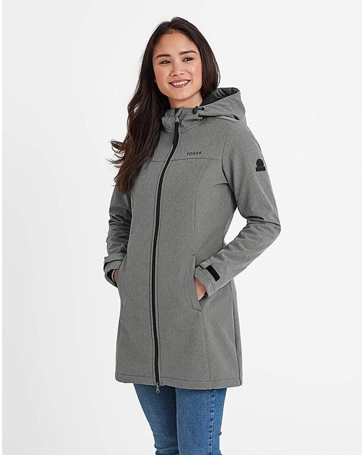 TOG24 White Tog24 Keld Long Softshell Jacket