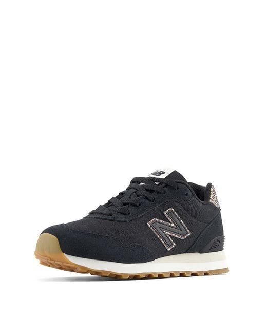 New Balance Blue 515 Leopard Trainers