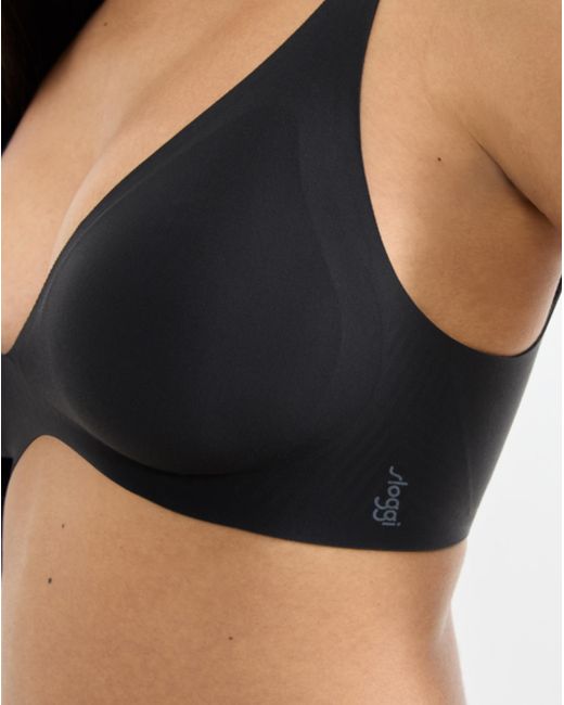 Sloggi Black Zero Feel Up Plunge Bra