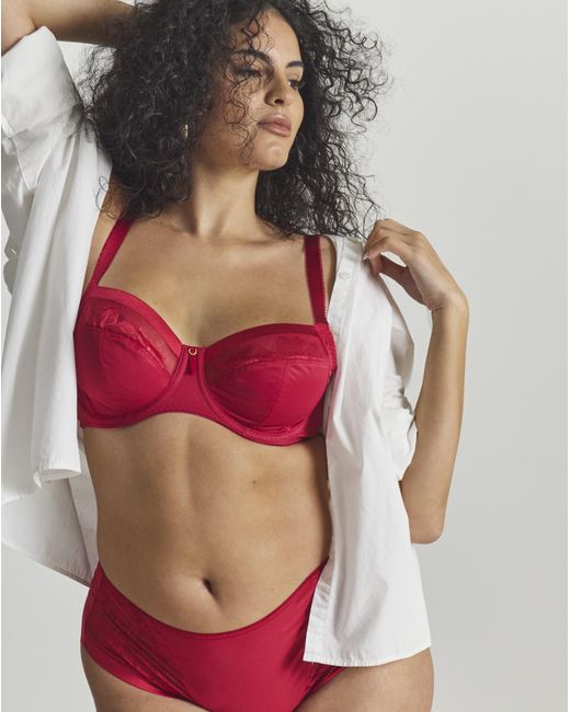 Fantasie Red Illusion Full Cup Bra