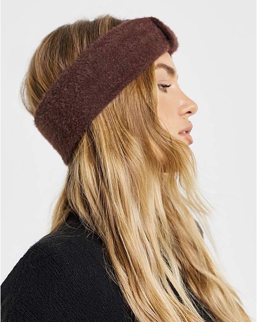 Simply Be Black Fluffy Knot Headband