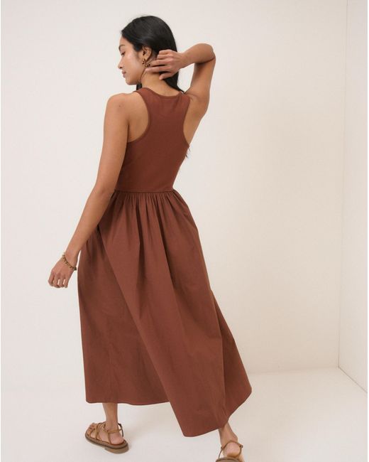 Nobody's Child Brown Nc Lexie Midi Dress