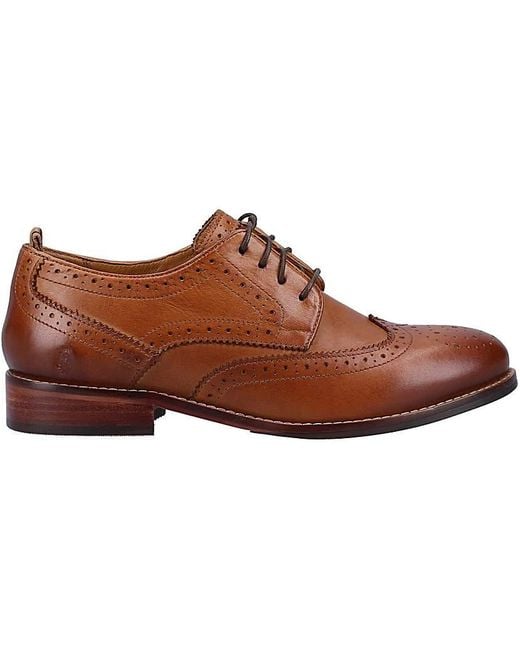Hush Puppies Brown Natalia Brogue