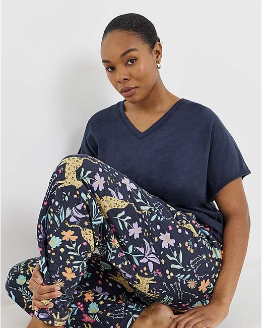 Pretty Secrets Blue Animal Pyjama Set