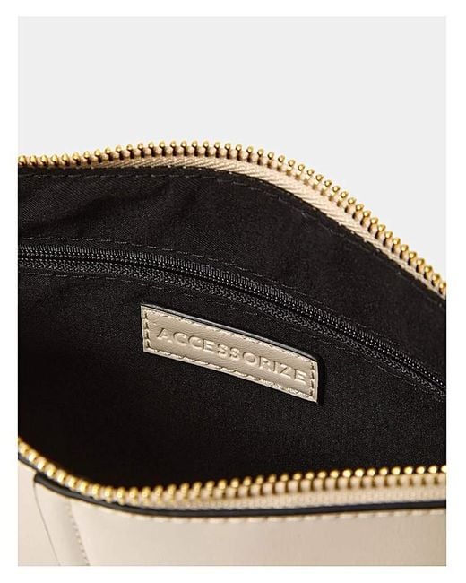 Accessorize White Slim Shoulder Bag