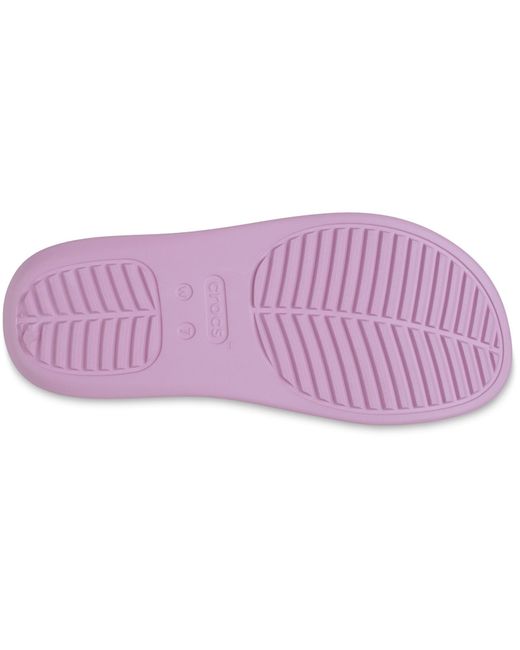 CROCSTM Purple Getaway Platform Flip Sandals