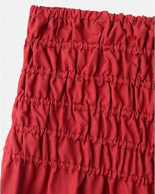 Mango Red Skirt Siros