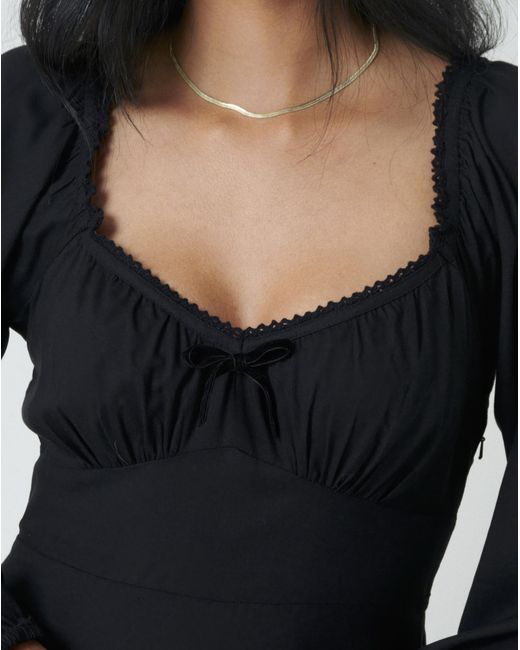 Nobody's Child Black Nc Lillie Mini Dress