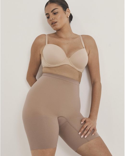 Spanx Natural Everyday Seamless Short Cafeaulait