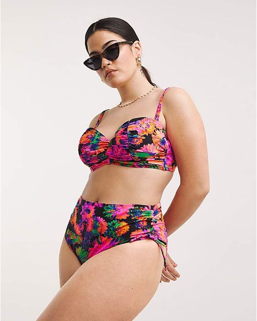 Simply Be Pink Bikini Bottom