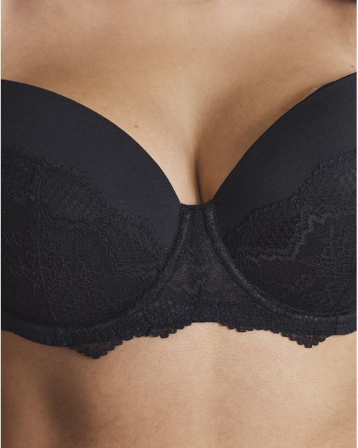 Pretty Secrets Black 2 Pack Boost Plunge Bras