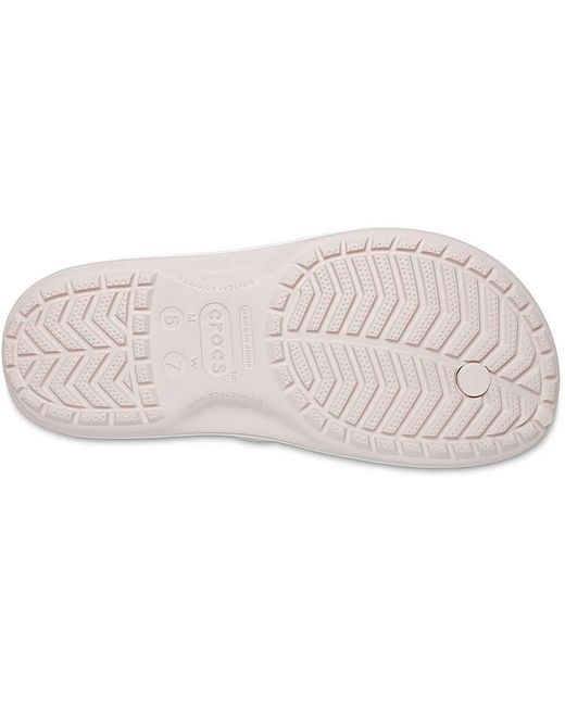CROCSTM White Crocband Flip