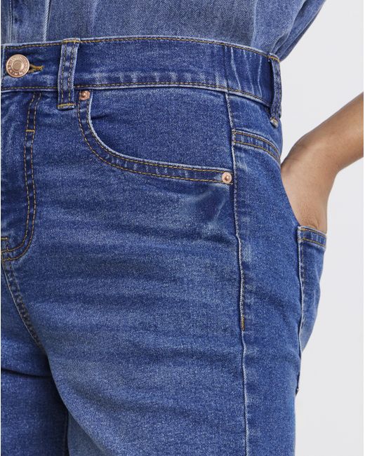Simply Be Blue 24/7 Knee Short
