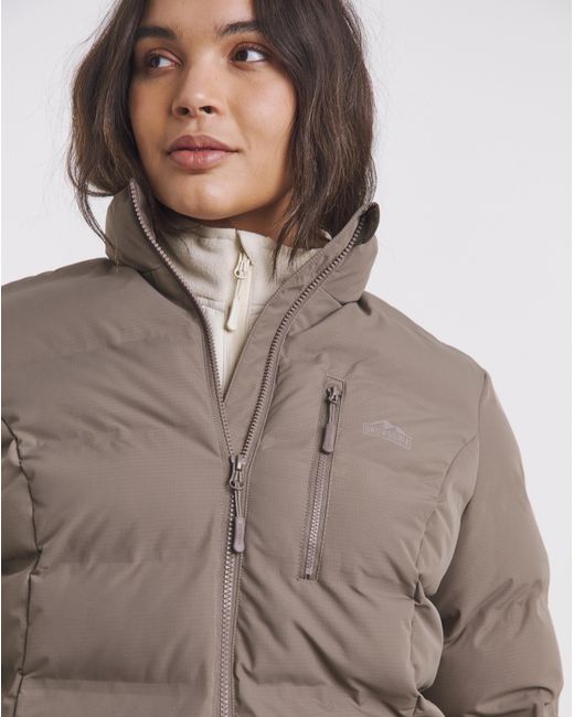 Snowdonia Brown Padded Showerproof Jacket