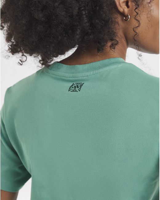 Adidas Green Large Logo T-Shirt