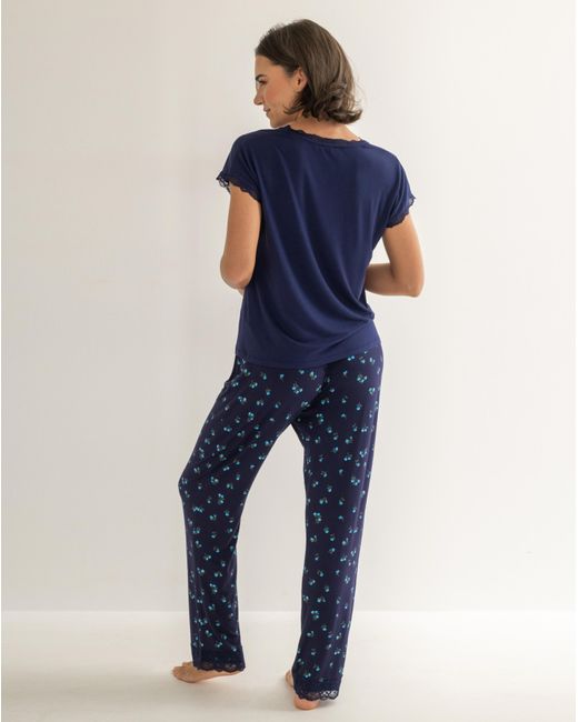 Pour Moi Blue Pour Moi Sofa Loves Pj Set
