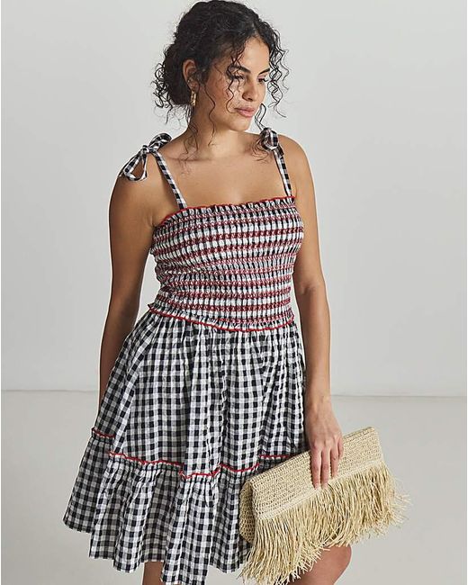 Beach To Beach Multicolor Mini Beach Dress