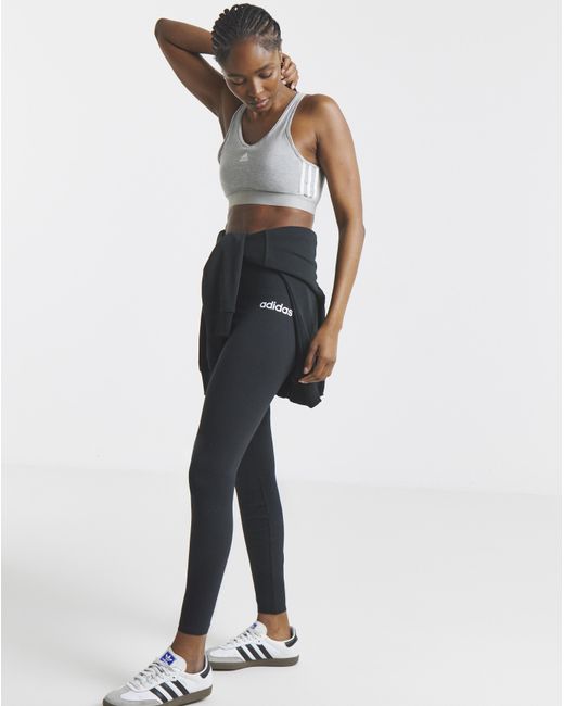 Adidas Black Essentials Linear Leggings
