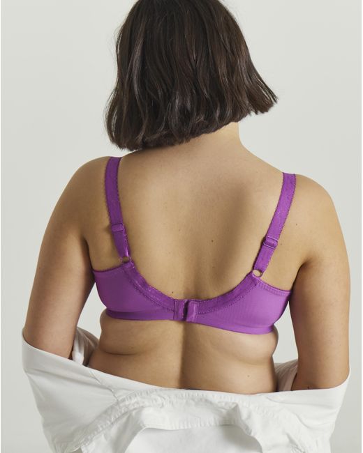 Goddess Purple Keira Fullcup Wired Bra