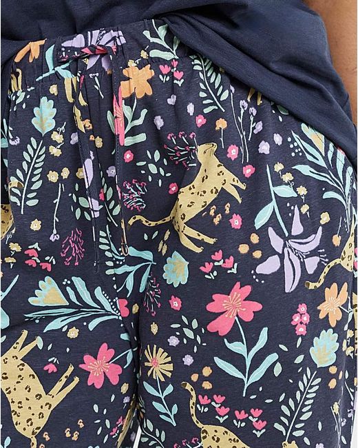 Pretty Secrets Blue Animal Pyjama Set