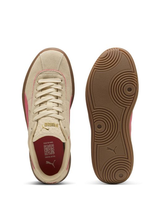 PUMA Pink Club Klassika Suede Trainers