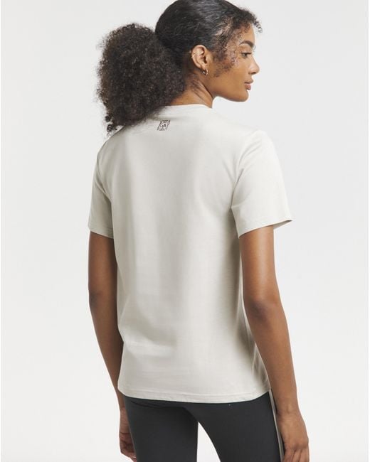 Adidas Gray Animal Print Essentials T-Shirt