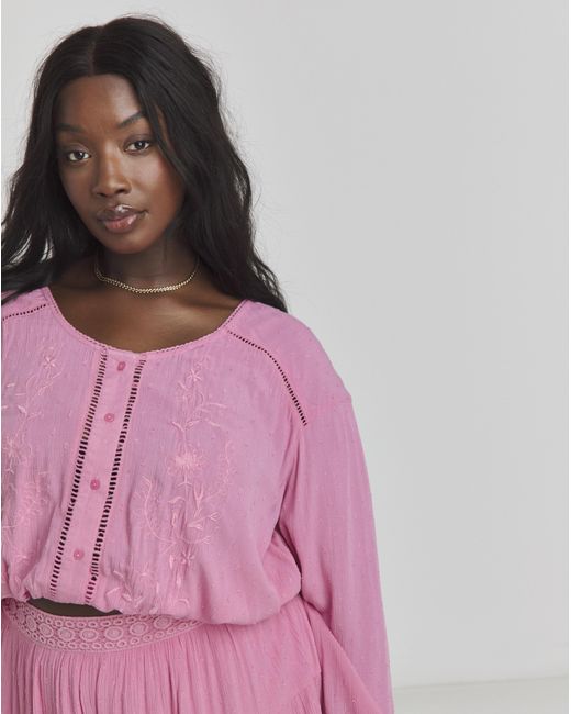 Simply Be Pink Katerini Beach Co-Ord