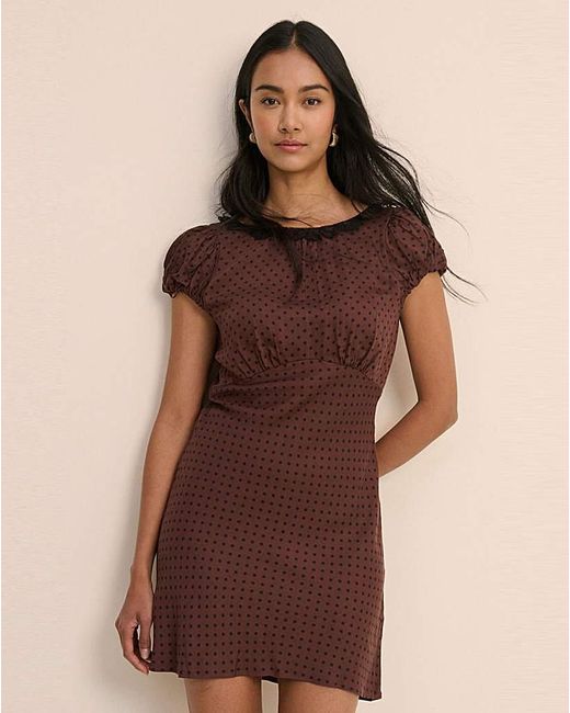 Nobody's Child Brown Nobodys Child Marianna Mini Dress