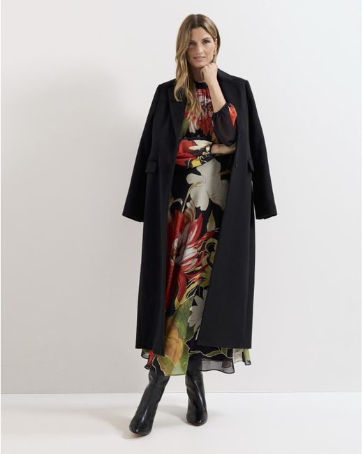 Phase Eight Red Eve Floral Printed Dress
