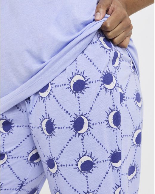 Pretty Secrets Blue Pyjama Set