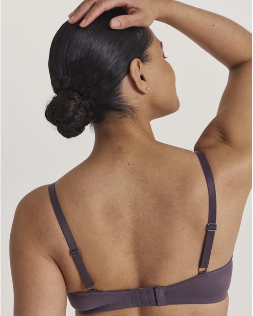 Pretty Secrets Purple 2 Pack Smoothing Microfibre T-Shirt Bras