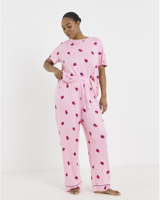 Pretty Secrets Pink Supersoft Pj Set
