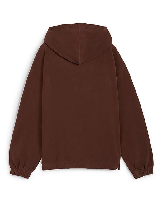 PUMA Brown Essentials Winterized Hoodie