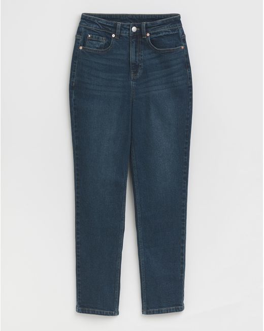 Simply Be Blue 99 1 Slim Straight Jeans