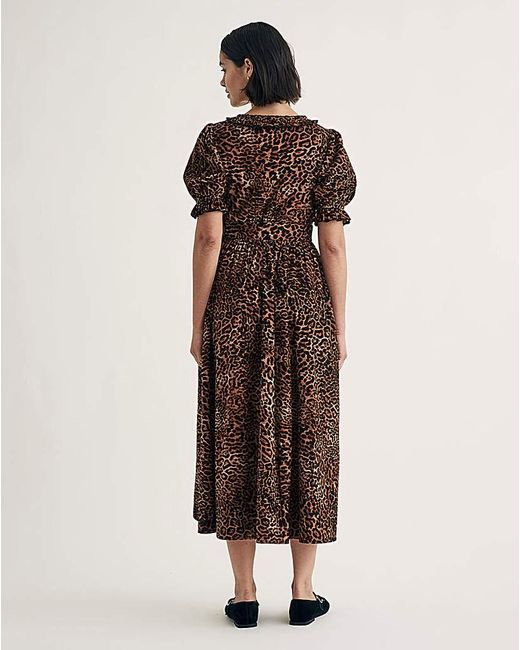 Nobody's Child Brown Aine Printed Dress