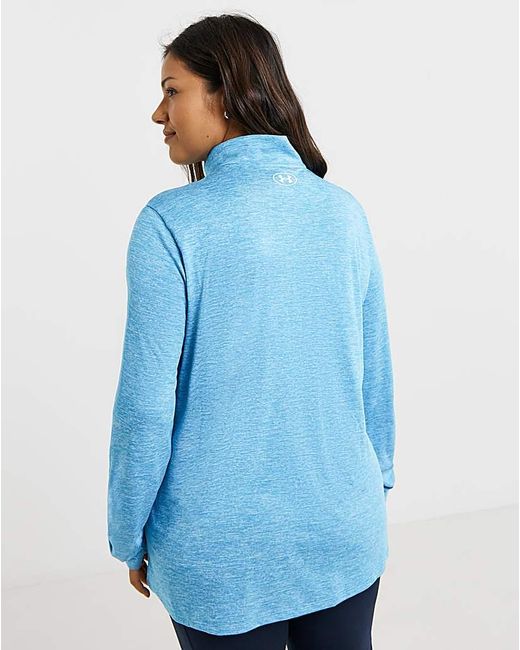 Under Armour Blue 1/2 Zip Top