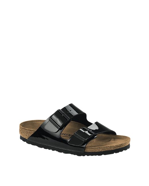 Birkenstock Black Arizona Patent Sandals