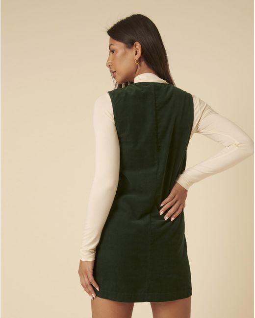 Nobody's Child Natural Nila Plain Pinafore Dress