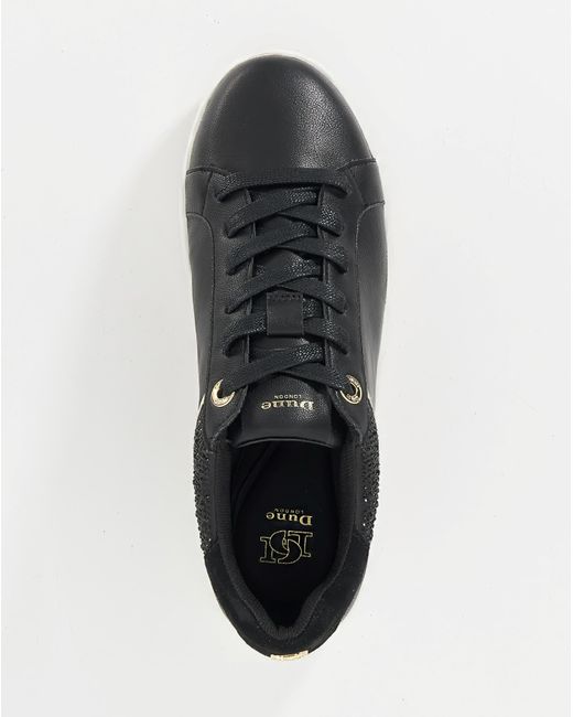 Dune White Platform Trainers D Fit