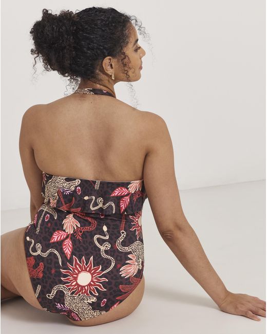 Simply Be Red Value 2 Pack Swimsuits