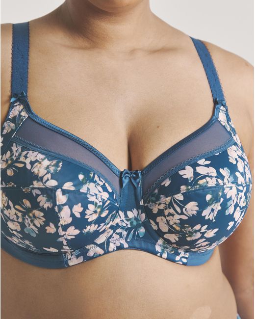 Goddess Blue Kayla Full Cup Bra