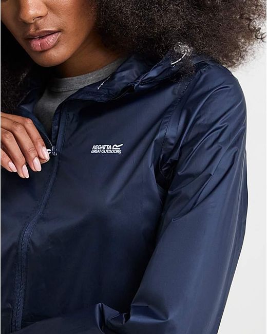 Regatta Blue Waterproof Pack-It Jacket Iii