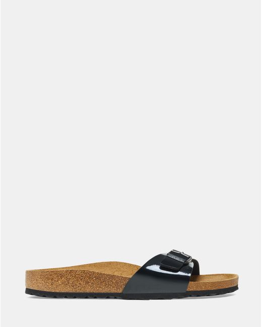 Birkenstock Black Madrid Patent Sandals